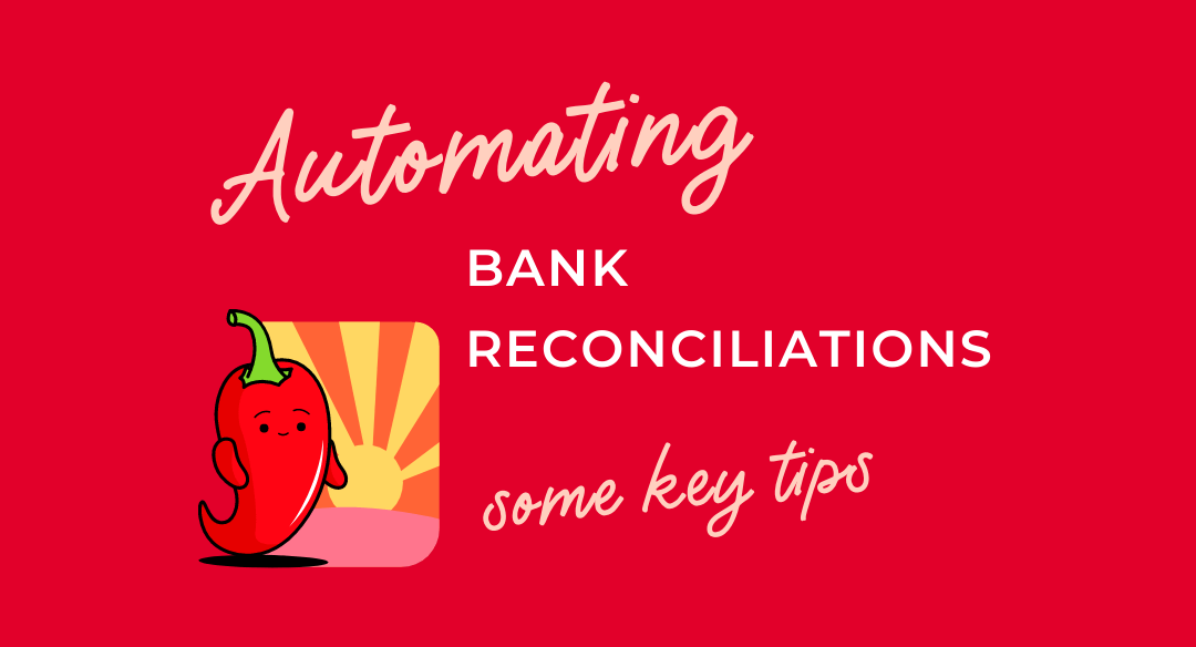 Bookkeeping tips bank reconciliation